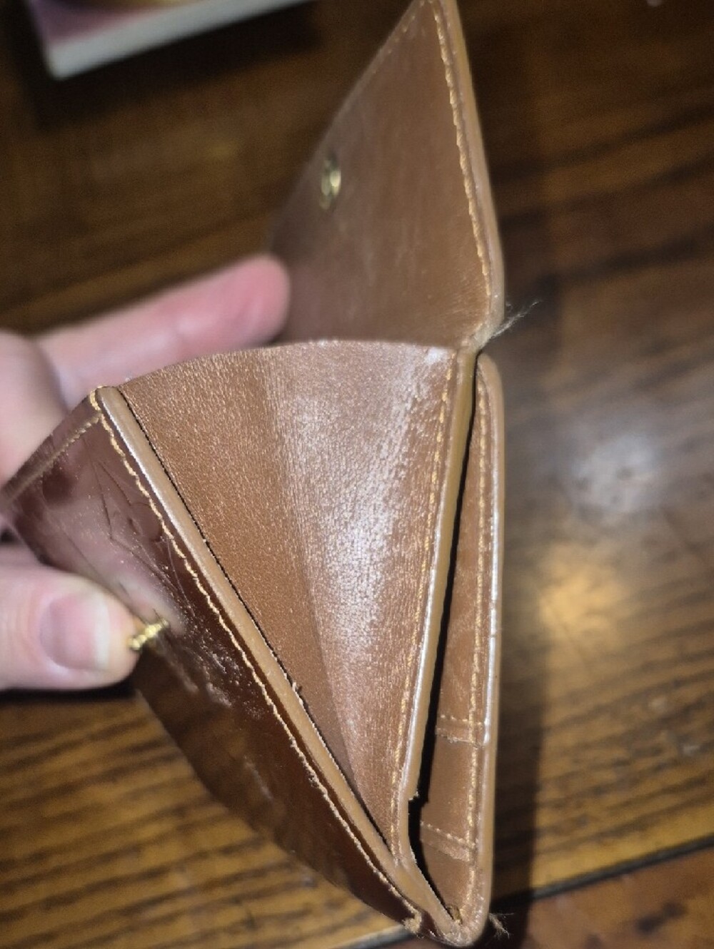 Louis Vuitton Vernis Elise Compact Wallet Bronze - Picture 11 of 14